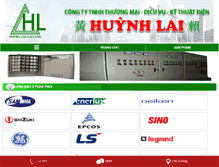 Tablet Screenshot of huynhlai.com